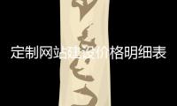 定制网站建设价格明细表_(定制网站建设价格明细表怎么做) 
